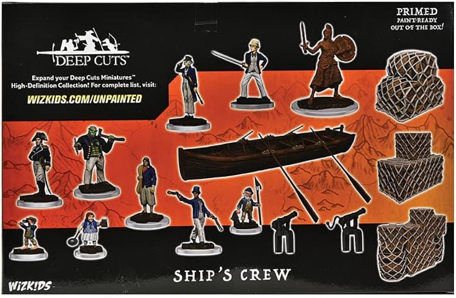 WizKids Deep Cuts: Ship's Crew Boxed Set