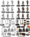 WizKids Deep Cuts Unpainted Miniatures: Townspeople: Castle - Castle 2