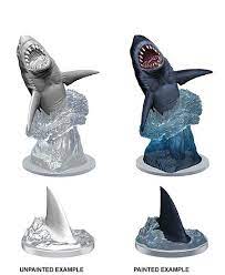 WizKids Deep Cuts Unpainted Miniatures: Shark