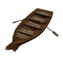 WizKids Deep Cuts Unpainted Miniatures: Rowboat & Oars