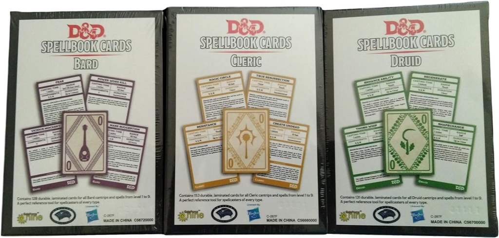 Dungeons and Dragons Spellbook Cards Bundle (945 Cards)