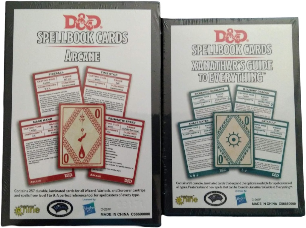 Dungeons and Dragons Spellbook Cards Bundle (945 Cards)