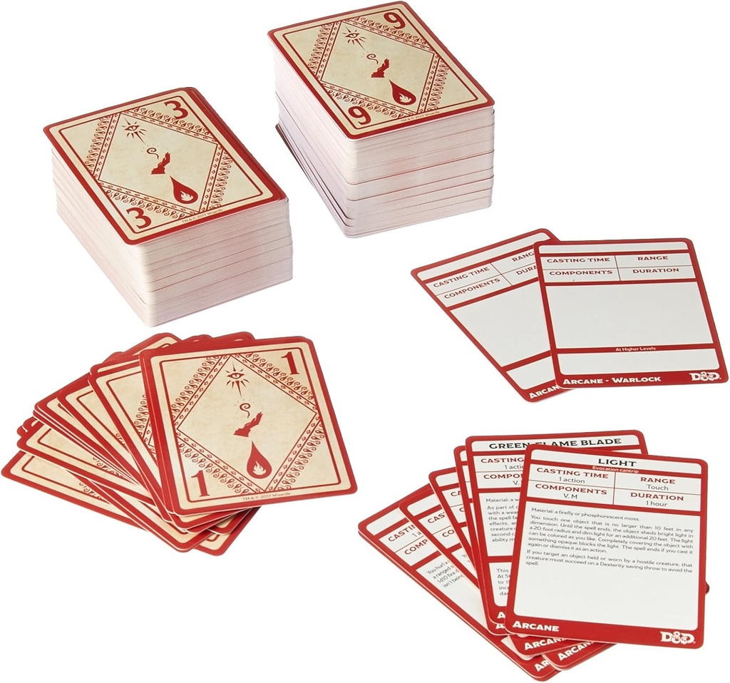 Dungeon & Dragons Spellbook Cards: Cleric (copy)