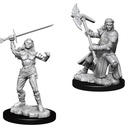 D&D Nolzur’s Marvelous Miniatures: Female Half-Orc Fighter