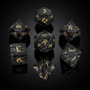 World of Dice: Glass Dice Critcrack Grey