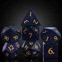 World of Dice: Blue Goldstone