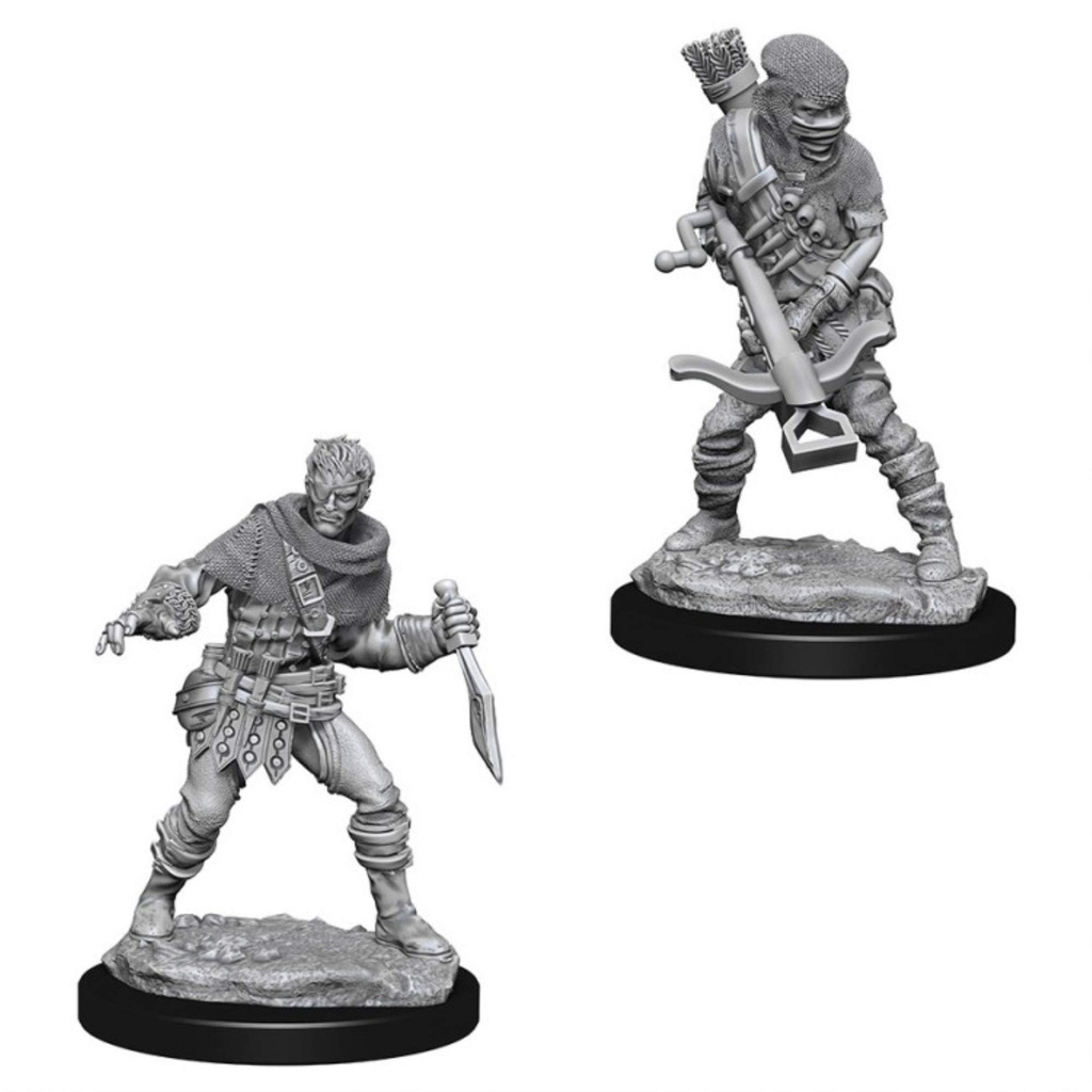 WizKids Deep Cuts Unpainted Miniatures: Bandits