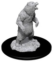 WizKids Deep Cuts Unpainted Miniatures: Grizzly
