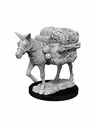 WizKids Deep Cuts Unpainted Miniatures: Pack Mule