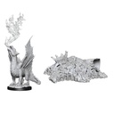 D&D Nolzur’s Marvelous Miniatures: Gold Dragon Wyrmling & Small Treasure Pile
