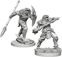 D&D Nolzur’s Marvelous Miniatures: Dragonborn Male Fighter with Spear