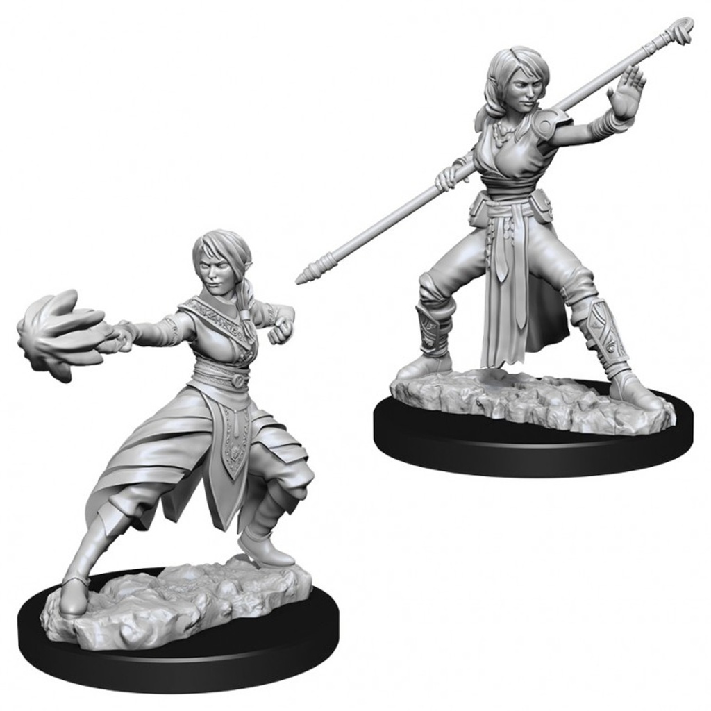 [73839] D&D Nolzur’s Marvelous Miniatures: Female Half-Elf Monk