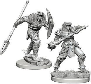 [73340] D&D Nolzur’s Marvelous Miniatures: Dragonborn Male Fighter with Spear