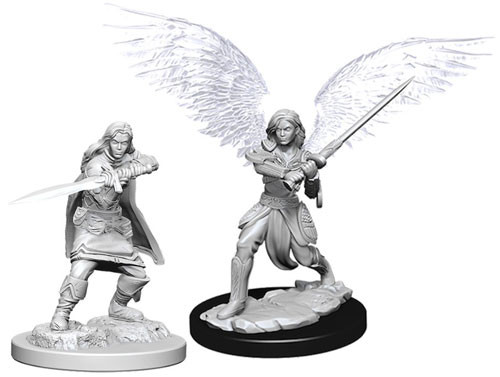 [73381] D&D Nolzur’s Marvelous Miniatures: Female Aasimar Fighter 