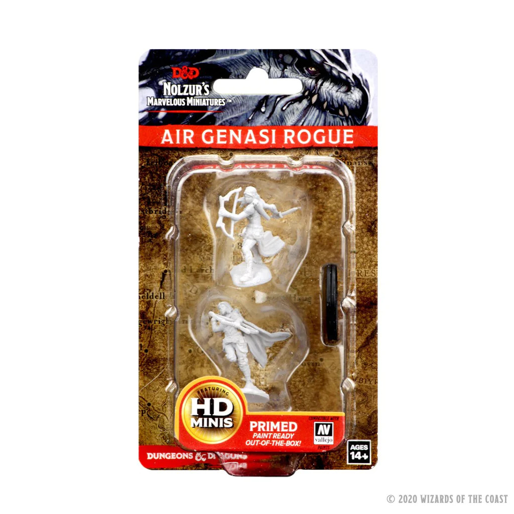 [73204] D&D Nolzur’s Marvelous Miniatures: Air Genasi Rogue Female