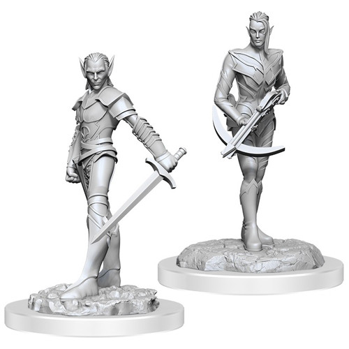 [90525] D&D Nolzur's Marvelous Miniatures: Drow Fighters