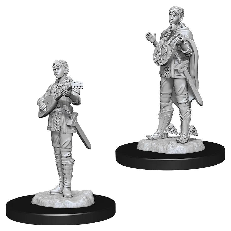 [73538] D&D Nolzur’s Marvelous Miniatures: Female Half Elf Bard