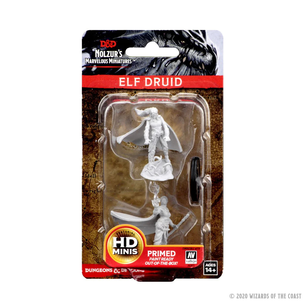 [72642] D&D Nolzur’s Marvelous Miniatures: Elf Female Druid