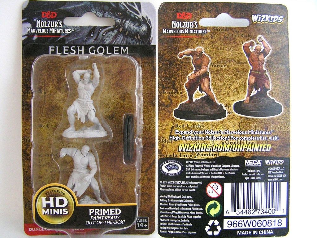 [90495] D&D Nolzur's Marvelous Miniatures: Flesh Golems