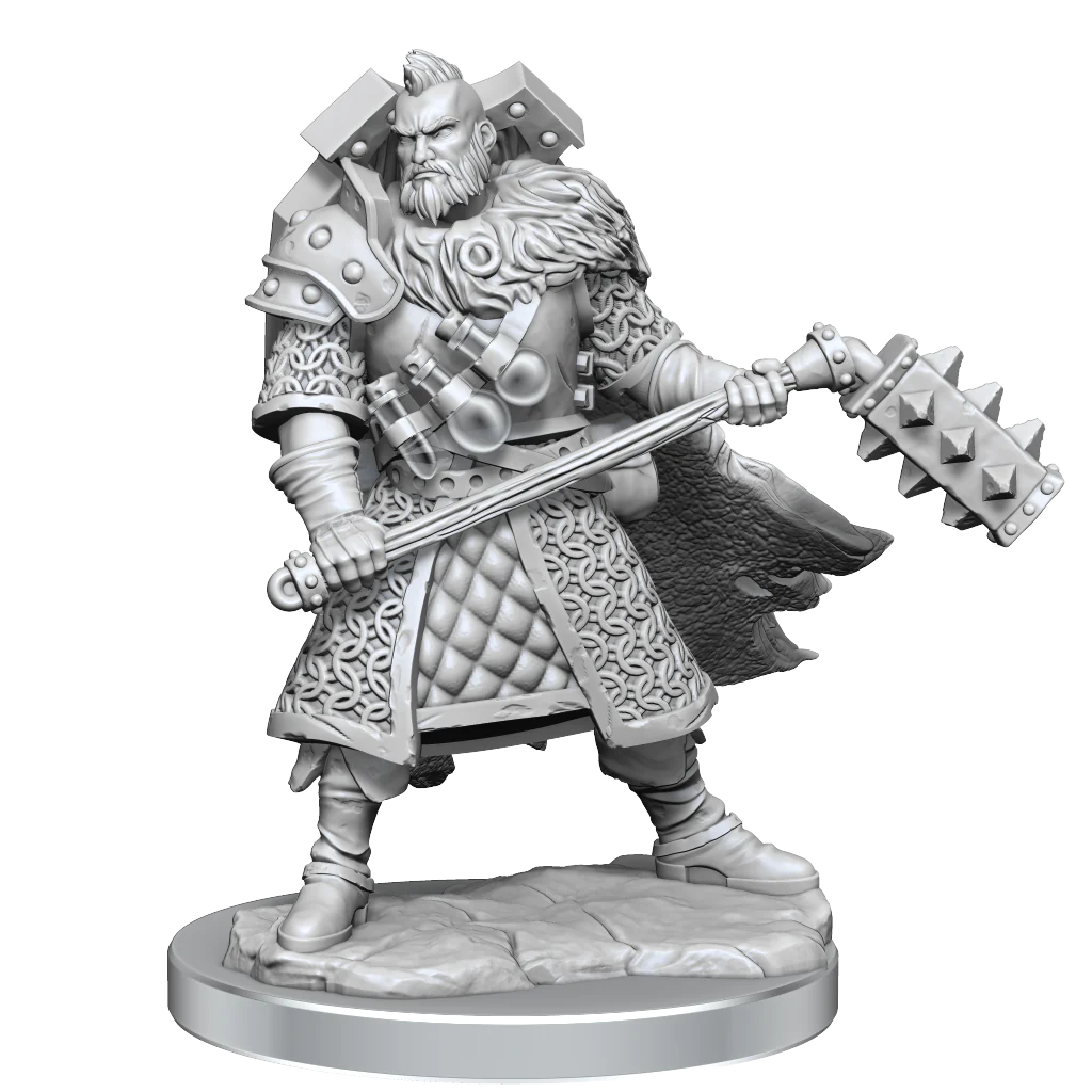 [75013] D&D Frameworks: Human Fighter Male
