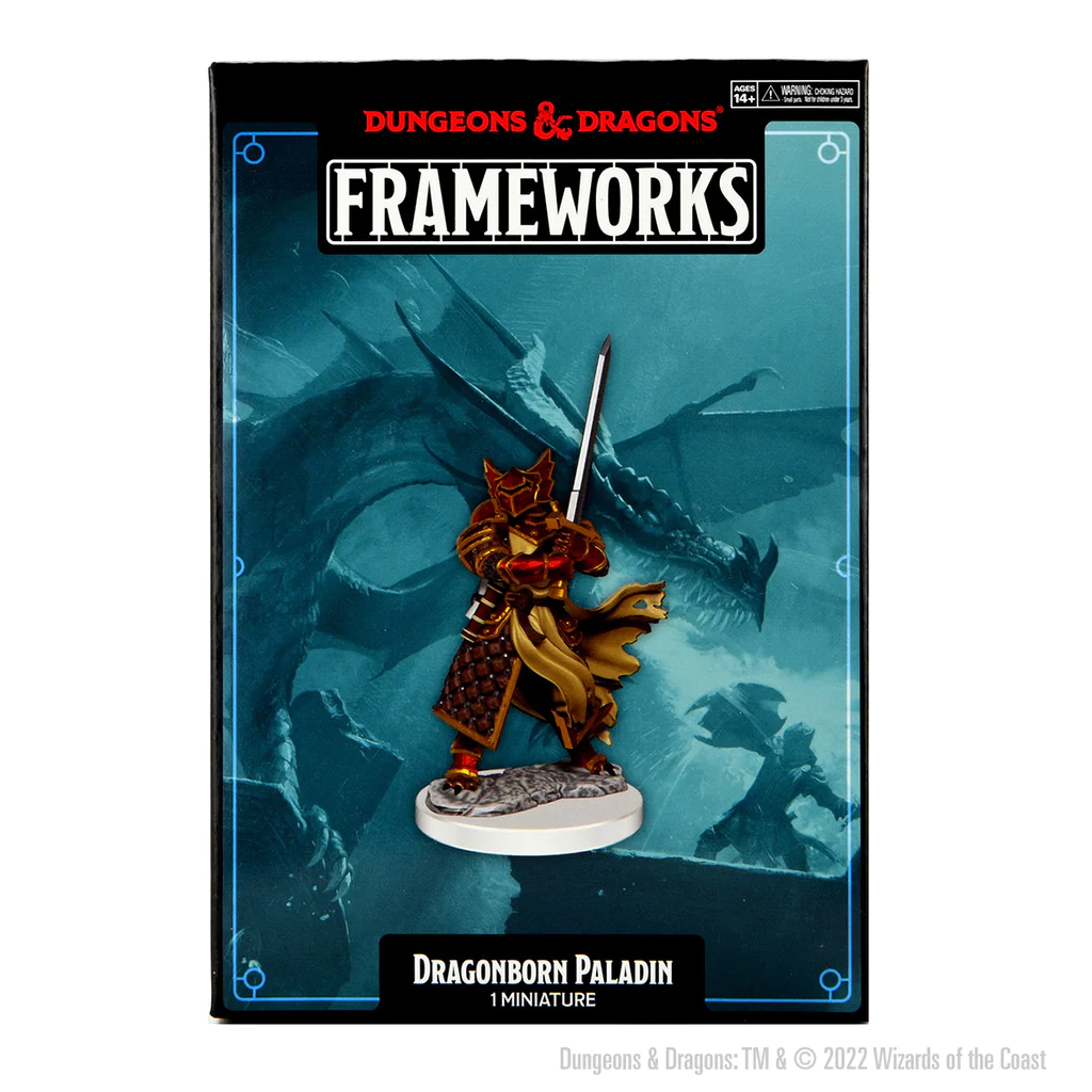 [75022] D&D Frameworks: Dragonborn Paladin Male