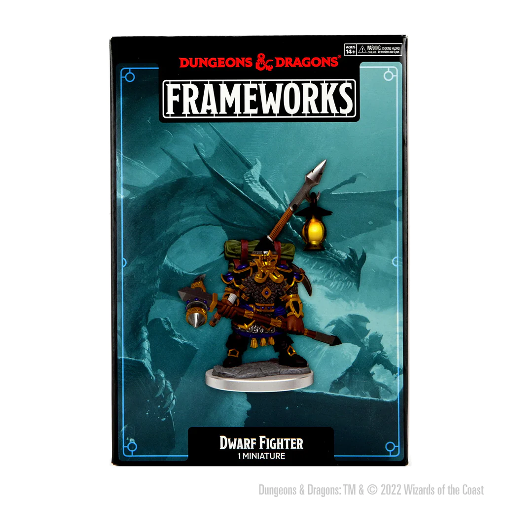 [75036] D&D Frameworks: Dwarf Fighter Male