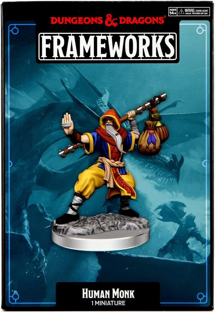 [75075] D&D Frameworks: Human Monk Male