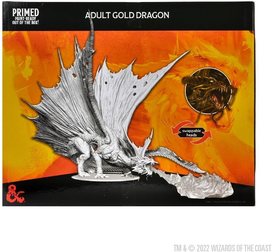 [90601] D&D Nolzur's Marvelous Miniatures: Adult Gold Dragon
