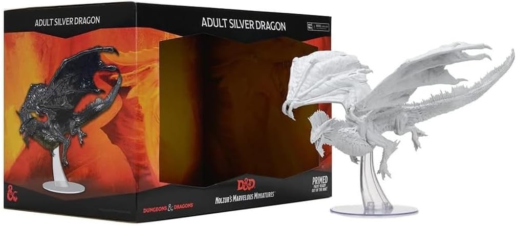 [90566] D&D Nolzur's Marvelous Miniatures: Adult Silver Dragon