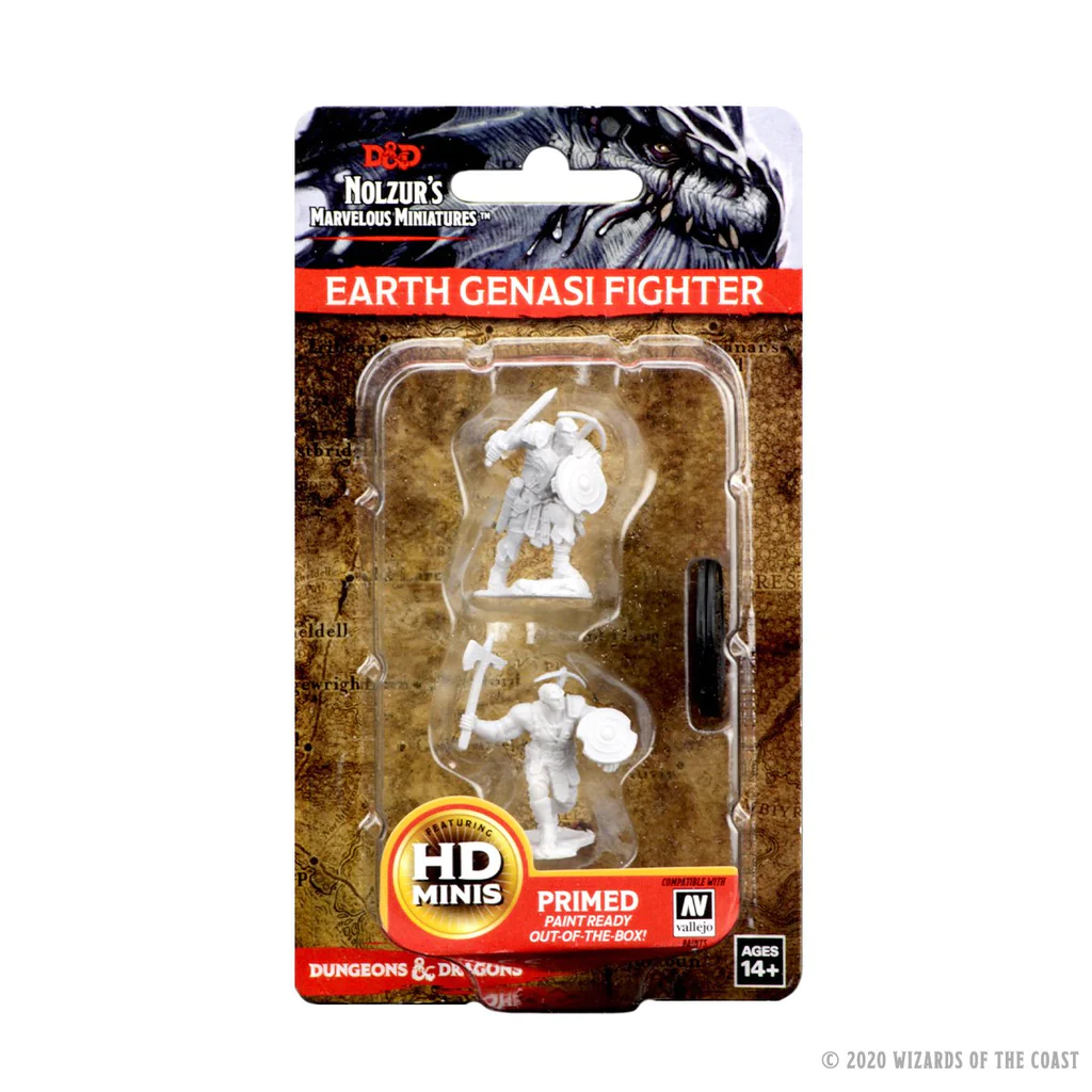 [90402] D&D Nolzur's Marvelous Miniatures: Earth Genasi Fighter Male