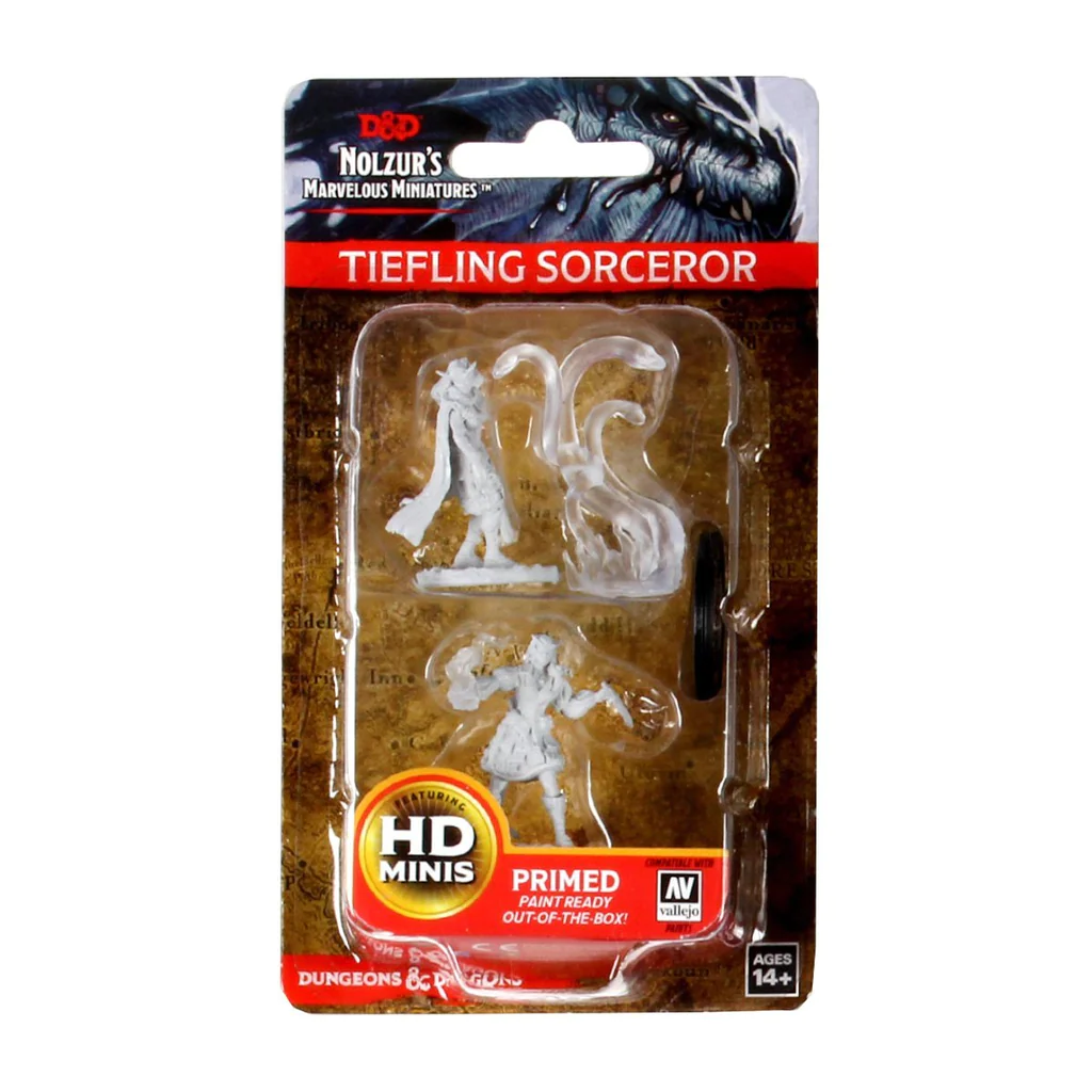 [90059] D&D Nolzur's Marvelous Miniatures: Tiefling Sorcerer Female