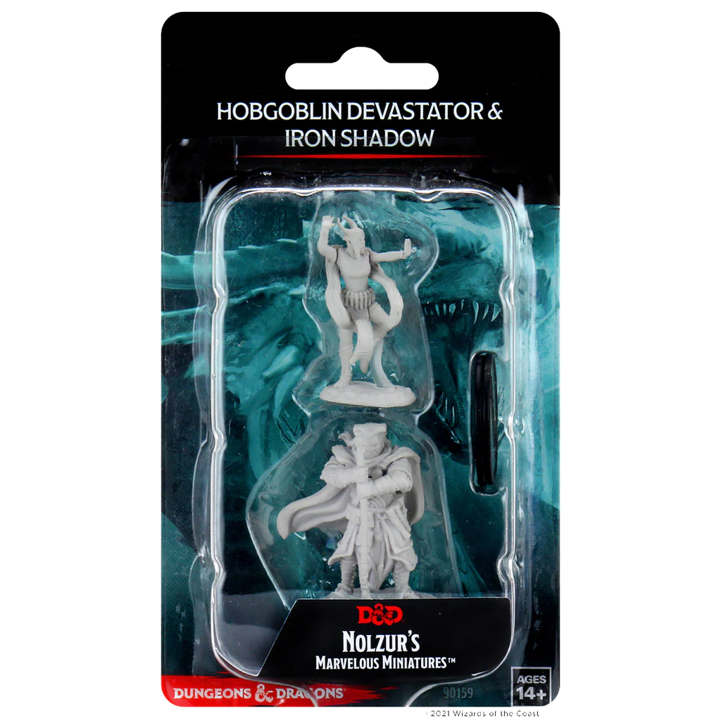 [90159] D&D Nolzur's Marvelous Miniatures: Hobgoblin Devastator & Hobgoblin Iron Shadow
