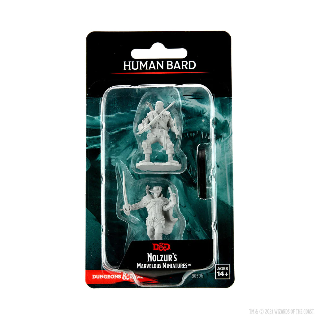 [90306] D&D Nolzur's Marvelous Miniatures: Human Bard Male