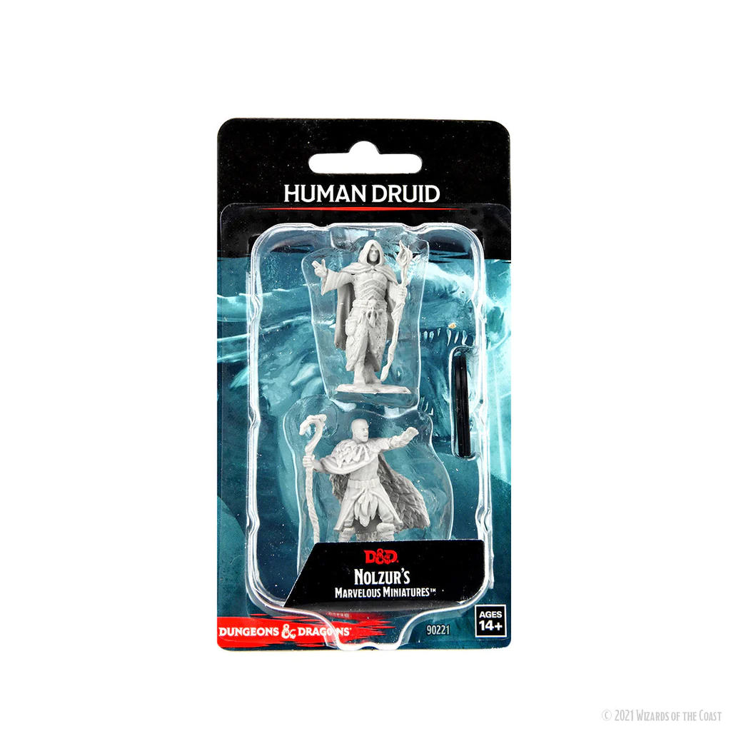 [90221] D&D Nolzur's Marvelous Miniatures: Human Druid Male