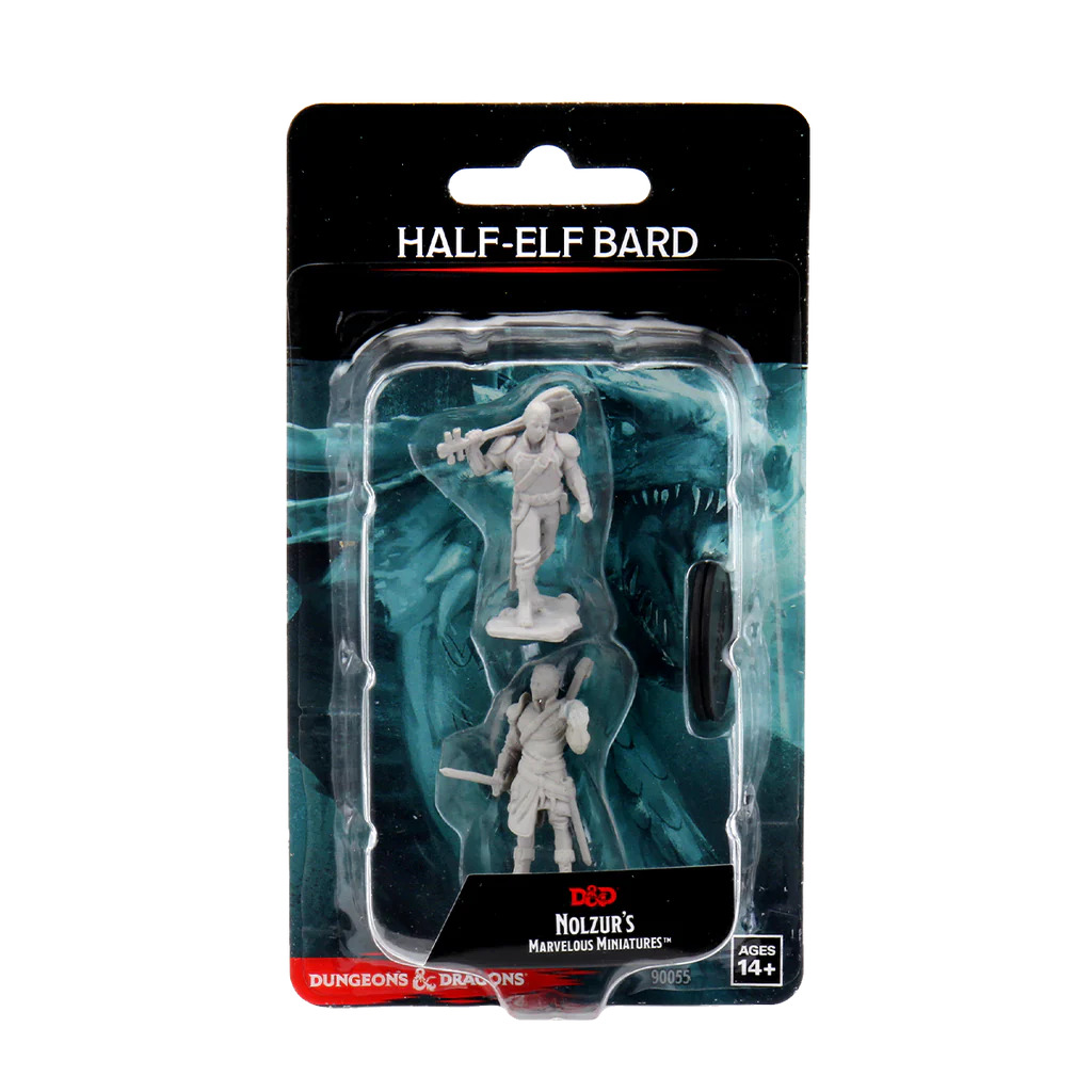[90055] D&D Nolzur's Marvelous Miniatures: Half-Elf Bard Male