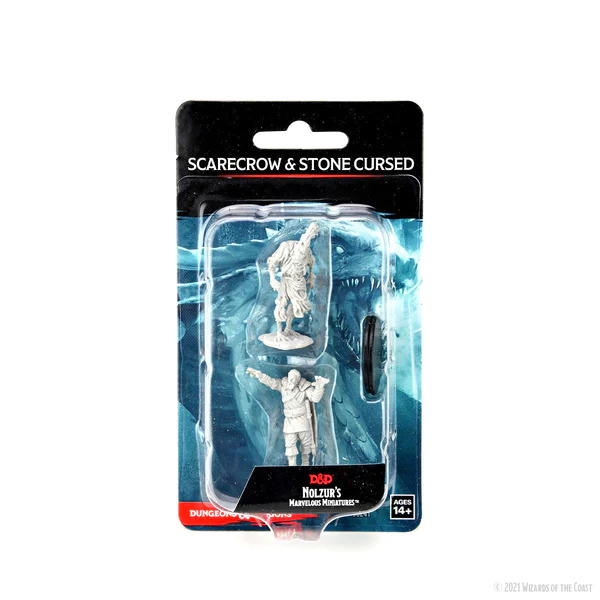 [90241] D&D Nolzur's Marvelous Miniatures: Scarecrow & Stone Cursed