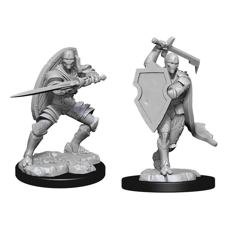 [90147] D&D Nolzur's Marvelous Miniatures: Warforged Fighter Male