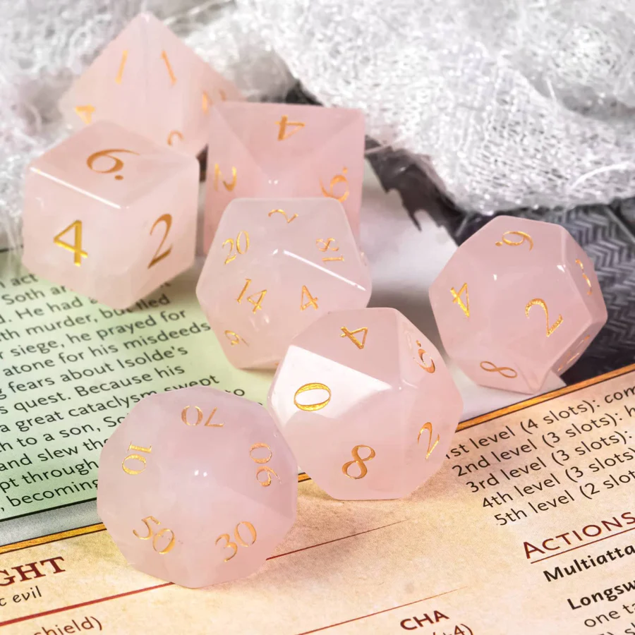 World of Dice: Rose Quartz