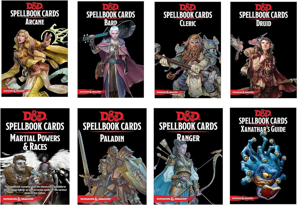 Dungeons & Dragons Spellbook Cards Bundle (945 Cards)