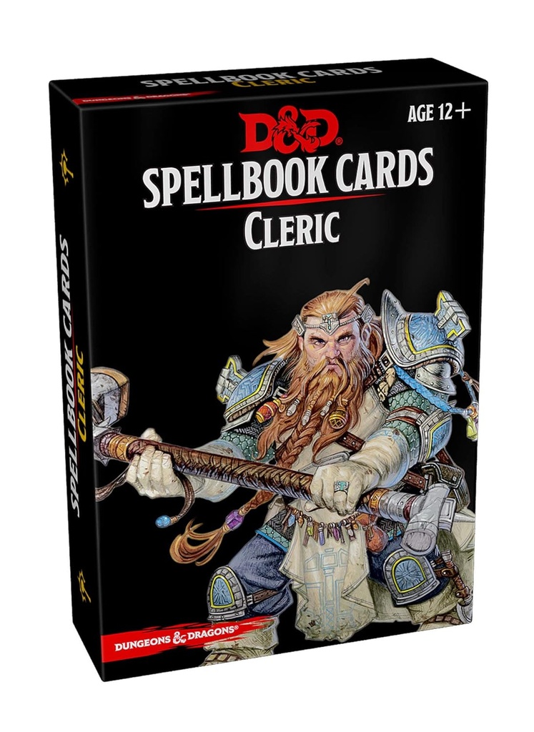 Dungeon & Dragons Spellbook Cards: Cleric