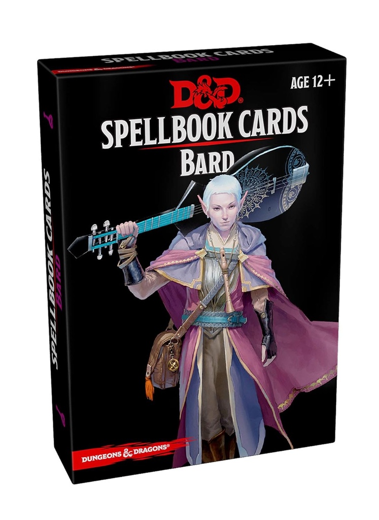 Dungeon & Dragons Spellbook Cards: Bard
