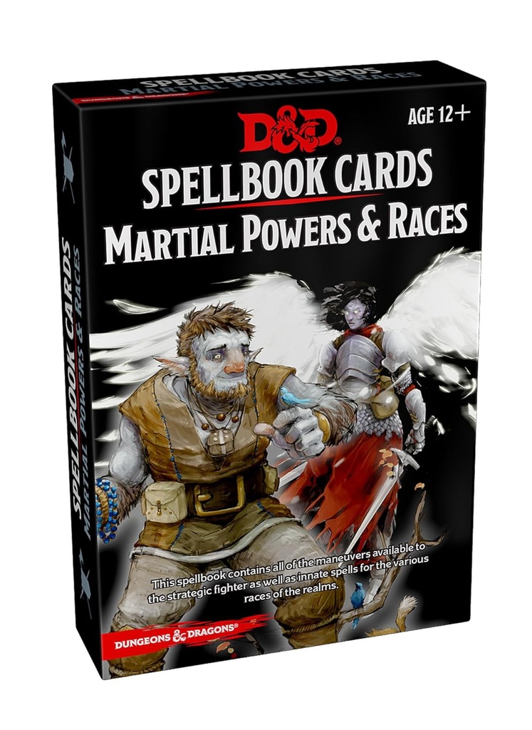 Dungeon & Dragons Spellbook Cards: Martial & Races