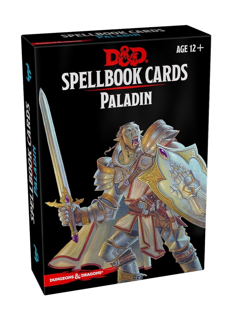 Dungeon & Dragons Spellbook Cards: Paladin