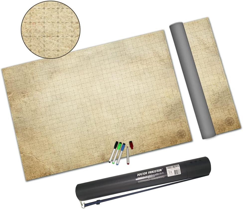 Doctor Frikistein Dungeon Grid Game Mat