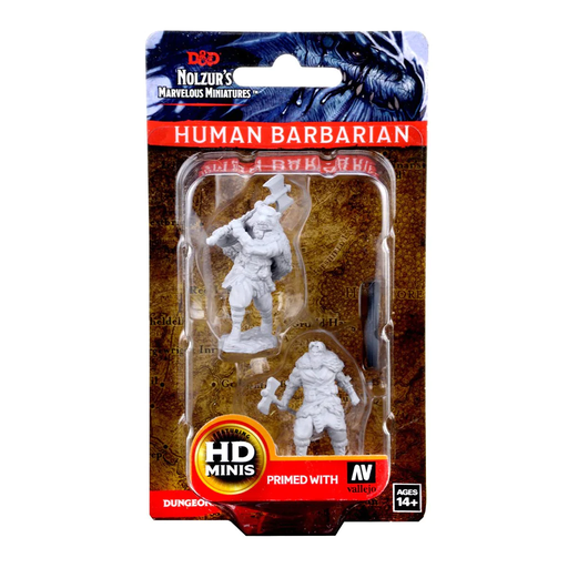 [90085] D&D Nolzur's Marvelous Miniatures: Human Barbarian Male 1