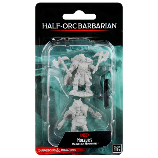[90418] D&D Nolzur's Marvelous Miniatures: Half-Orc Barbarian Male