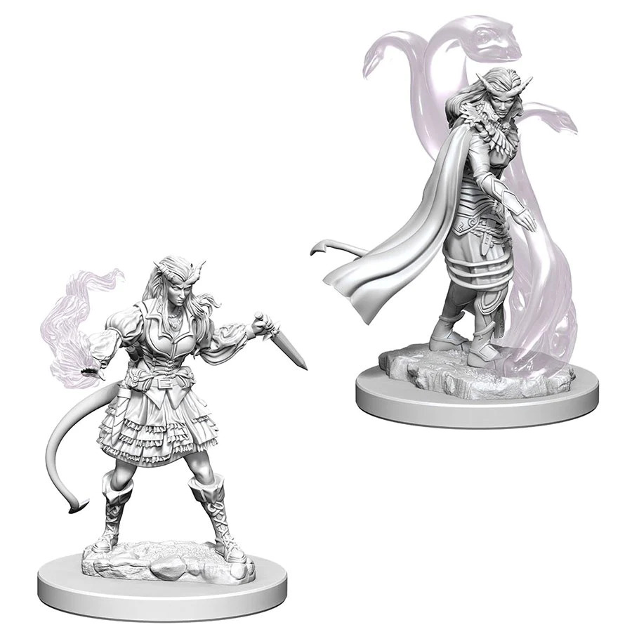 [73202] D&D Nolzur’s Marvelous Miniatures: Tiefling Female Sorcerer
