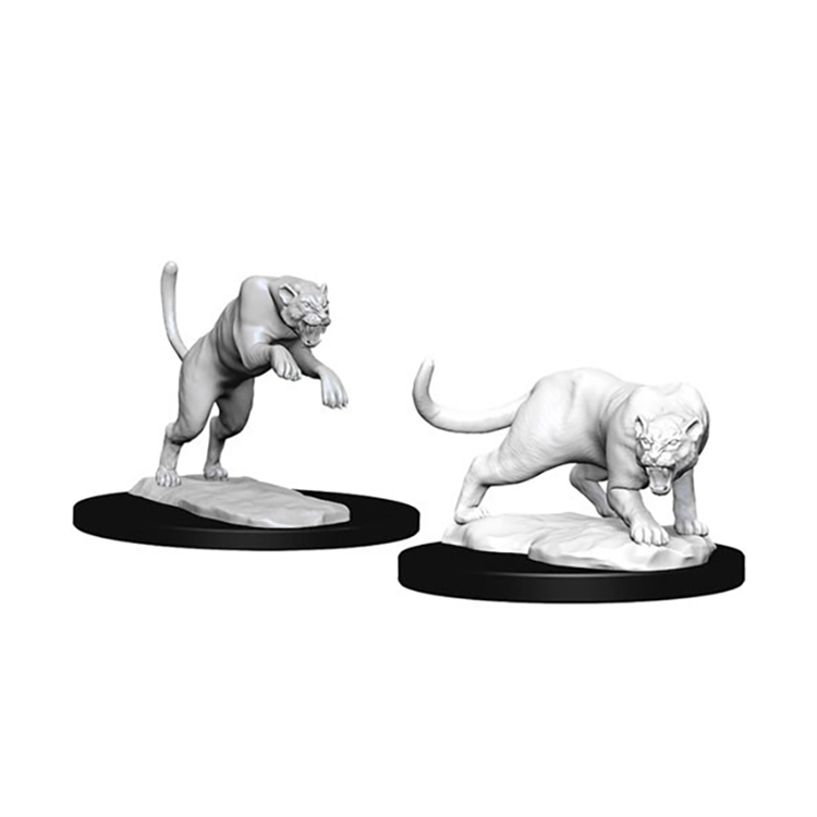 [73404] D&D Nolzur’s Marvelous Miniatures: Panther & Leopard